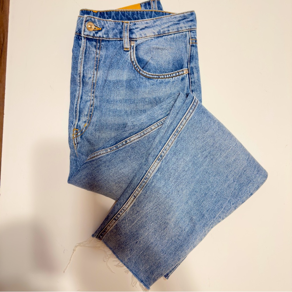 H&M Jeans Women Cotton Blue Sz 12